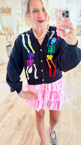 Queen of Sparkle Skeleton Cardigan