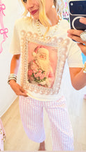Pearl Floral Santa Tee