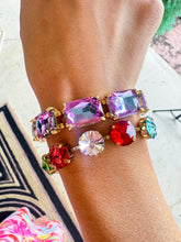 Purple Iridescent Stretch Bracelet