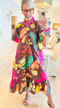 Uncle Frank Brown Patio Dress