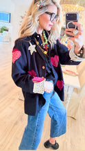 Deal of the day Black Patchwork Blazer