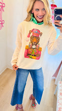 Cheetah Nutcracker Sweater