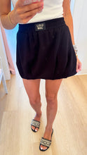 Lulu Mac Black Bubble Mini Skirt