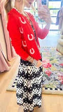 Papaya Cream Horseshoe Cardigan