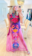 Queen of Sparkle Multi Crab Coverup