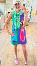 Queen of Sparkle Green and Purple Golf Dress