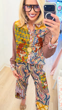Ivy Jane Floral Tiger Patch Button Up