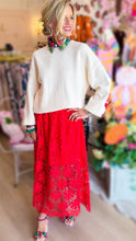 Cream Merry Christmas Knit Sweater