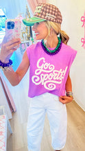 Purple Game Day Muscle Tee