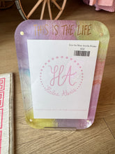 This Is The Life Acrylic Frame
