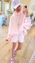Ballet Pink Mockneck Short Set