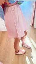 Ballet Pink Satin Mini Skirt