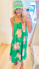 THML Green Floral Dress