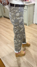 Hidden Tan Camo Straight Leg Jeans
