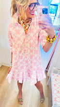 Uncle Frank Pink Quilted Print Dress