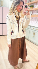 Beige Horse Knit Sweater