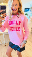 Pink Holly Jolly Sweatshirt