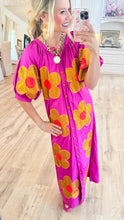 Queen of Sparkle Button Up Flower Dress