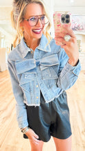 Denim Bow Jacket