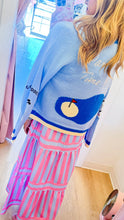 Baby Blue Multi Par Tee Time Cardigan