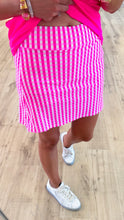 Pink Gingham Skort