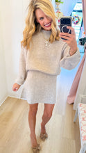 Oatmeal Sweater Skirt Set