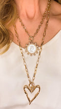 Gold and Silver Coin Necklace