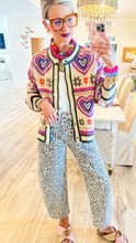 Lovervet Leopard Print Barrel Jeans