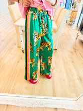 Green Tiger Wide Leg Pants