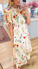 THML Cream Floral Maxi Dress