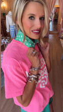 Green Polka Dot Collar