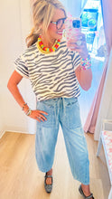 Denim Wide Leg Pants