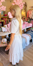 Sky Stripe Lobster Dress