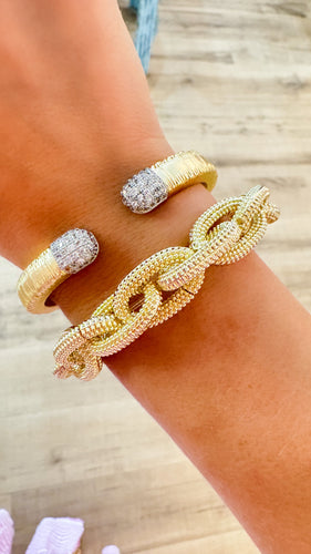 Gold Chain Bracelet
