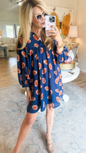 Navy Football Collard Dress