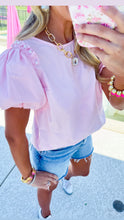 Pink Pearl Detailed Blouse