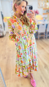 Garden Dream Midi Dress