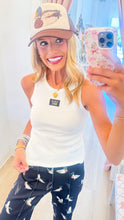 Lulu Mac White Tank