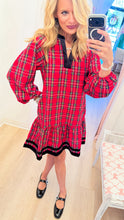 Red Plaid Sierra Dress