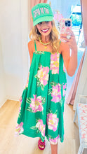 THML Green Floral Dress