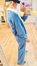 Washed Denim Jacket and Pant Set