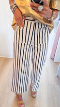 Black and White Stripe Pants