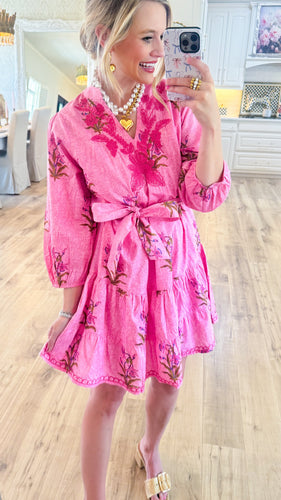 Sister Mary Pink Mayra Dress