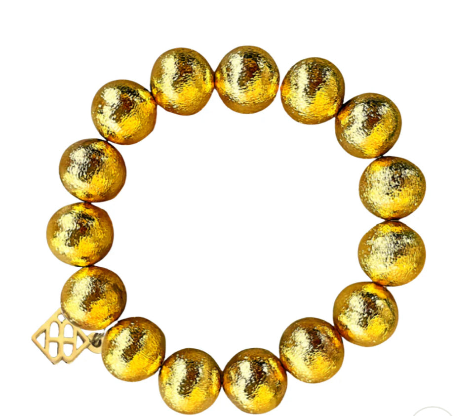 Gold Beaded Brianna Bracelet