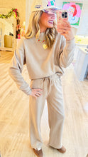 Ash Mocha Sweatshirt Pant Set