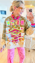 Queen of Sparkle Mahjong Table & Chairs Sweater
