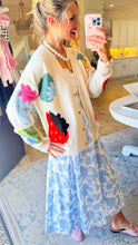 Blue Botanical Garden Mini Dress