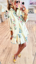 Cream Floral Dress