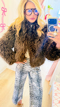 Ivy Jane Brown Faux Fur Jacket