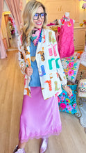 Multi Cowgirl Boot Blazer